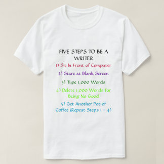 Writer's 5-Steps T-Shirt