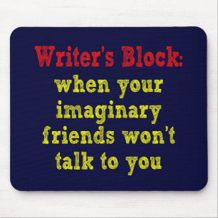 Writers Block: Mouse Pad