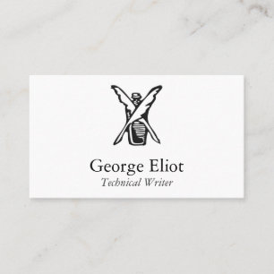 Writer's Card Ink and Quill