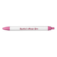 Writer's Gift Pen, Customizable, Pink,