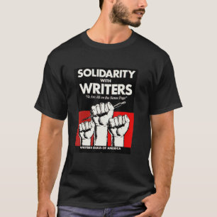 Writers Guild Of America On Strike Anti AI Chatbot T-Shirt