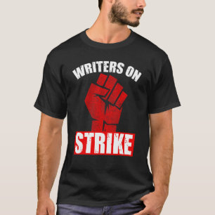 Writers Guild Of America On Strike Anti AI Chatbot T-Shirt
