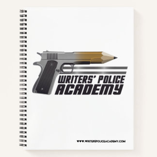 Writers' Police Academy Spiral Notebook 