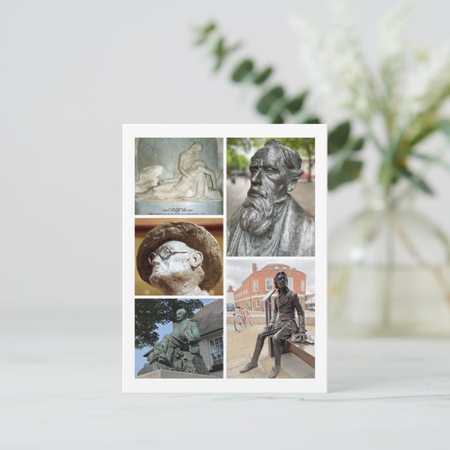 Writers' Postcard (Standing Front)