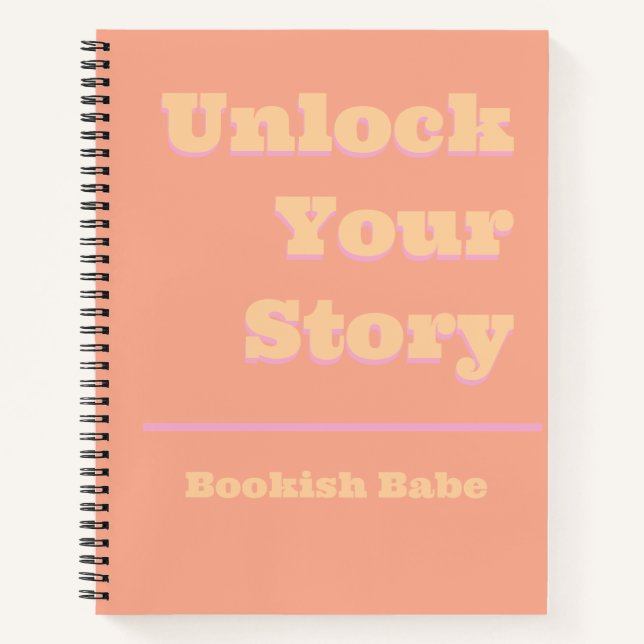 Writers Story Notebook (Front)