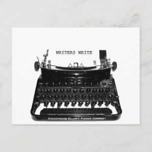 WRITERS WRITE POSTCARD