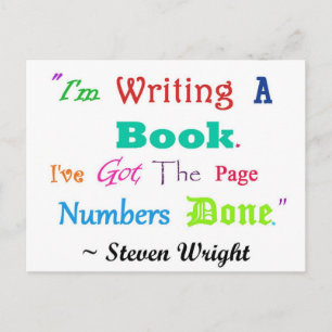 Writers Writers Everywhere V.2 Postcard