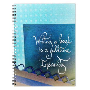 Writing a book author manifesto blue vibes