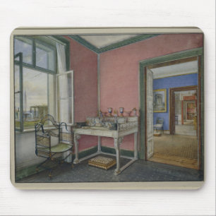 Writing cabinet of the crown princess mouse pad