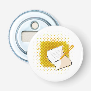 Writing Lover Bottle Opener
