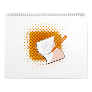 Writing Lover Calendar