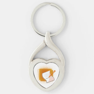 Writing Lover  Keychain