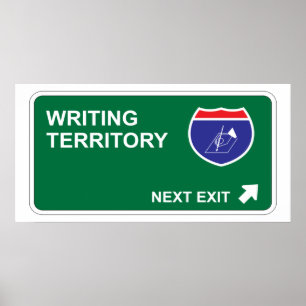 Writing Next Exit Poster