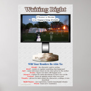 Writing Right Poster