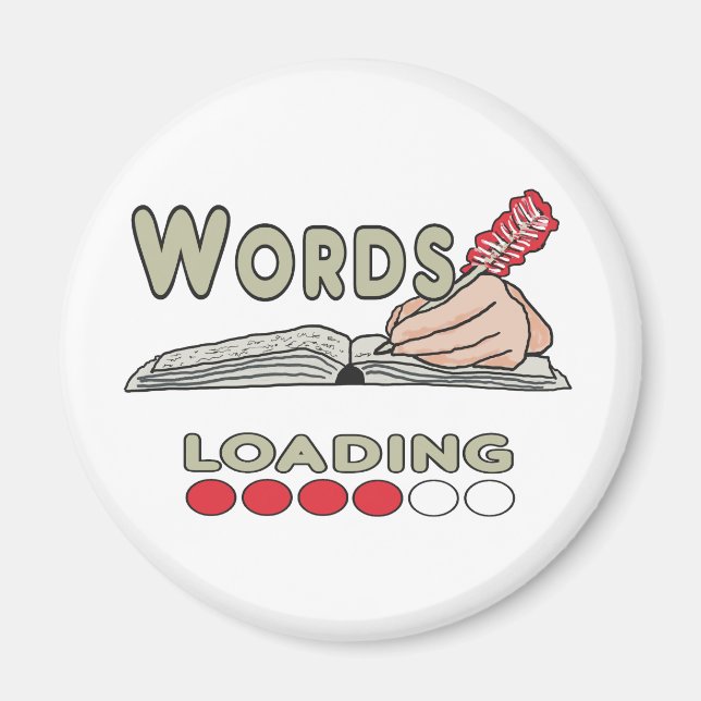 Writing Words Magnet (Front)