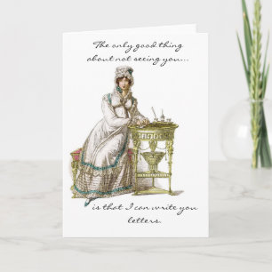 writing you letters card