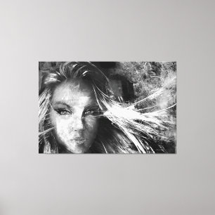 Written by the Wind  Canvas Print