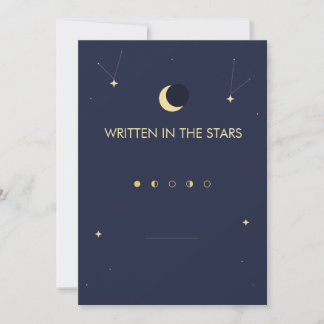 Written in the Stars Invitation