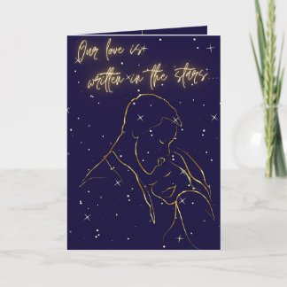 Written In the Stars Love Card