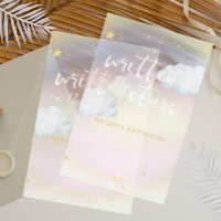 Written in the Stars | Rainbow Baby Shower Frosted