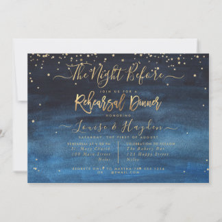 Written in the Stars, The Night Before, Rehearsal Announcement