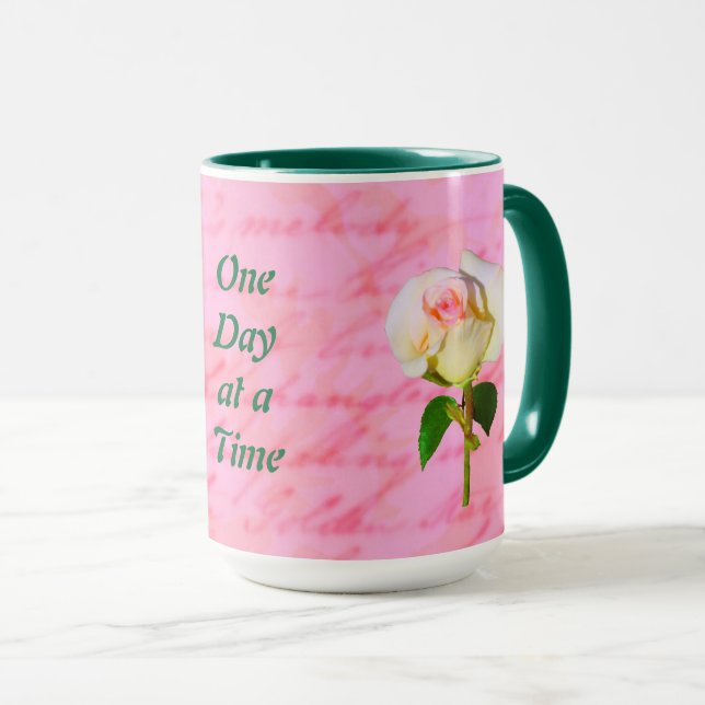 Written with Rose ODAT mug (Front Right)