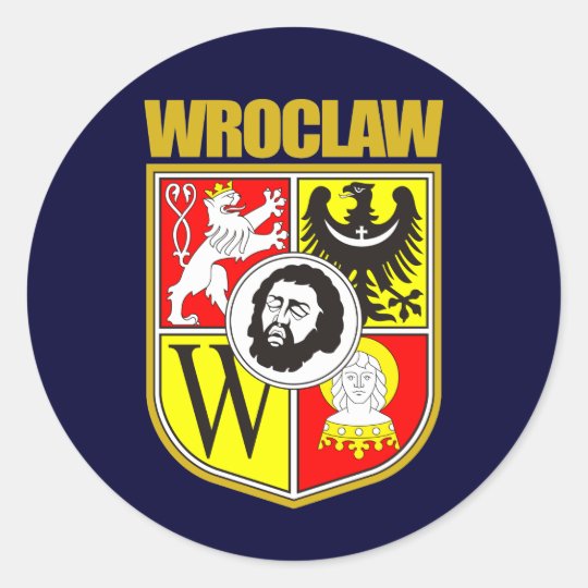 Wroclaw Classic Round Sticker