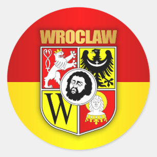 Wroclaw Classic Round Sticker
