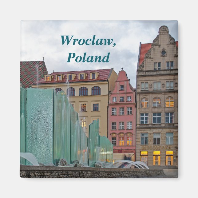 Wroclaw Poland Magnet (Front)