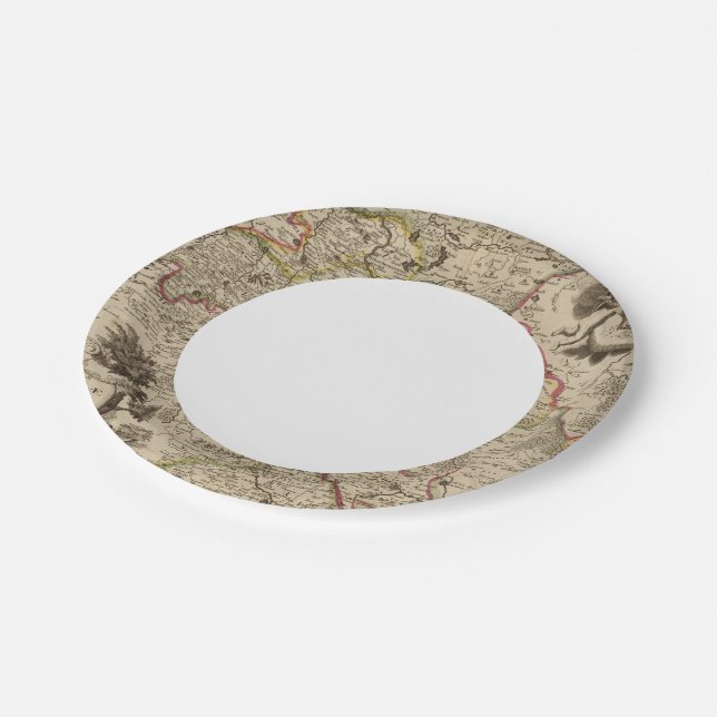 Wroclaw Poland Paper Plate (Angled)