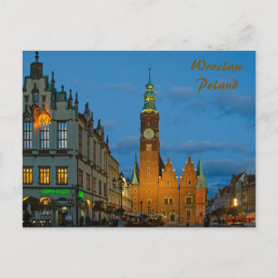 Wroclaw Poland Postcard
