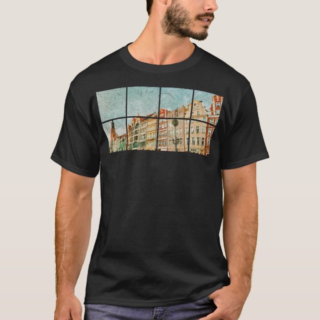 Wroclaw Poland Vintage T-Shirt (Front)