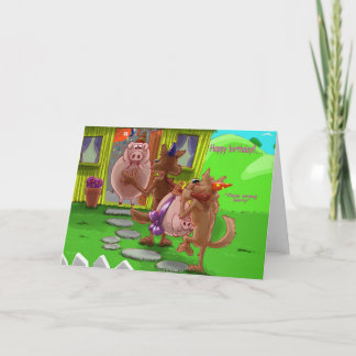 Wrong Birthday party? Card