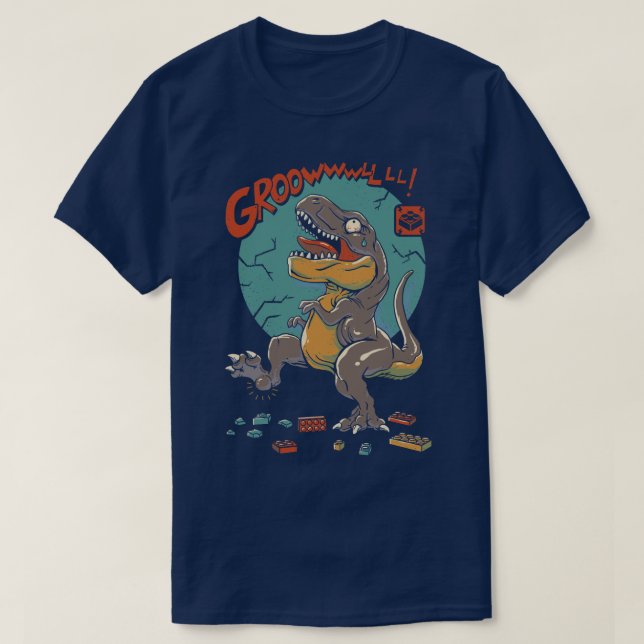 Wrong Dino Stomp  T-Shirt (Design Front)