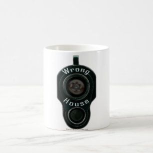 Wrong house - Gun barrel 2nd amendment mug