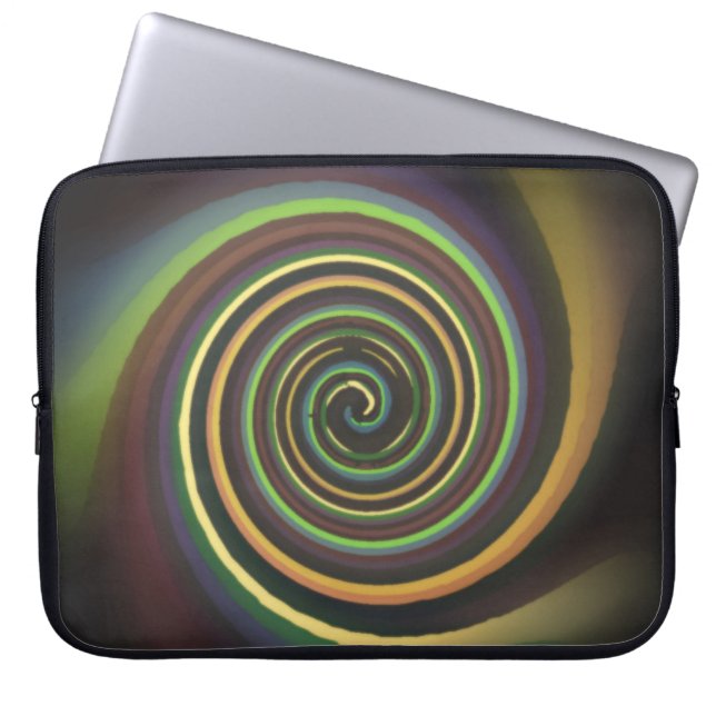 Wrong Side of the Rainbow Laptop Computer Sleeve (Front)