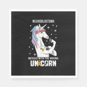 Wrong Unicorn- Neuroblastoma Awareness Item for Wo Napkin