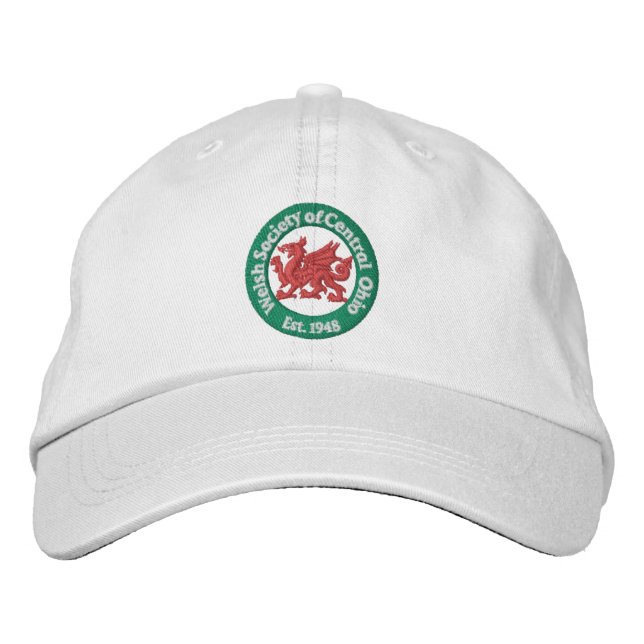 WSCO Logo Ball Cap - White (Front)