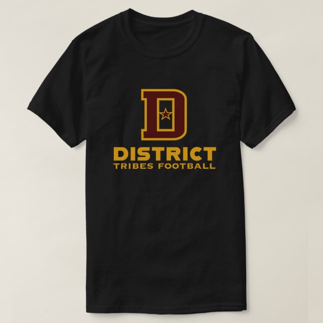 WSH D..C. Sports District Tribes T-Shirt (Design Front)