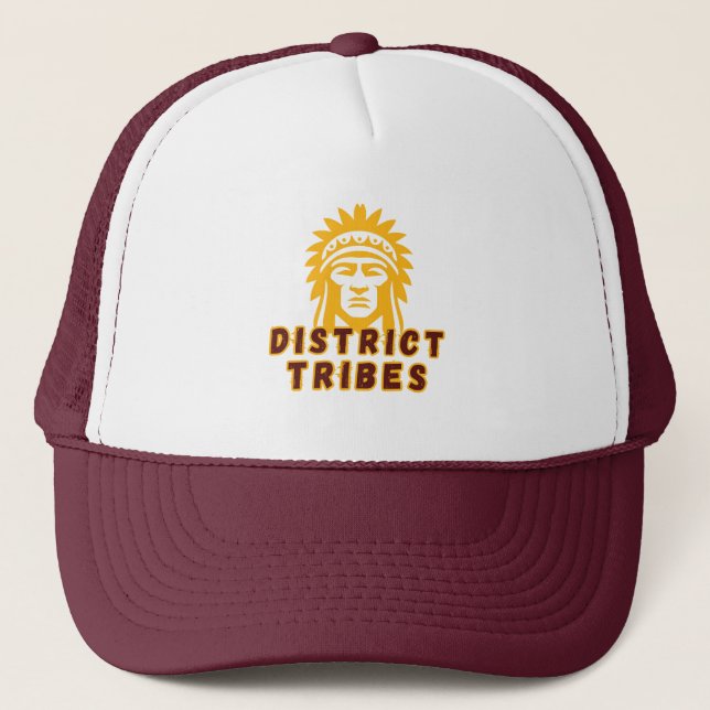 WSH D.C. Sports "District Tribes" Trucker Hat (Front)