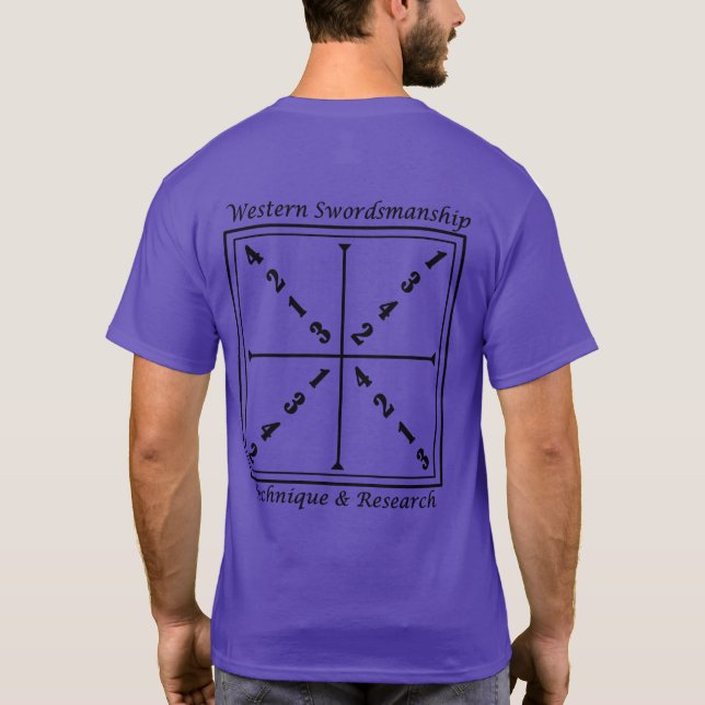 WSTR Member Shirt (Black image) (Back)