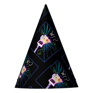 WT? - WHAT THE ?? EMOJI Meemogie Party Hat