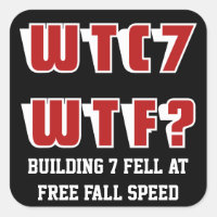 WTC 7 WTF? on black