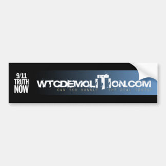 WTCDEMOLITION.COM - Customized Bumper Sticker