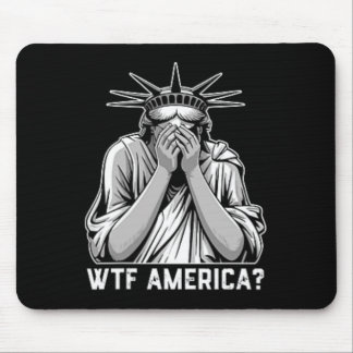 Wtf America Trump Mouse Pad