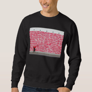 (WTF) Black Graphic Sweatshirt