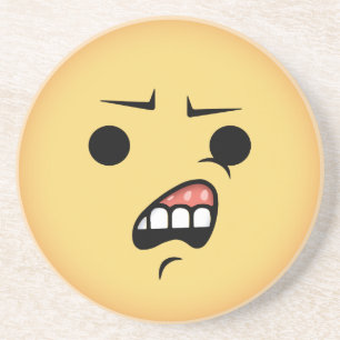WTF Emoji Coaster