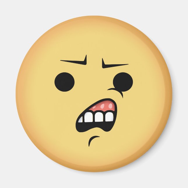 WTF Emoji Magnet (Front)