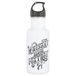 WTF funny vintage tattoo style quote drawing 532 Ml Water Bottle