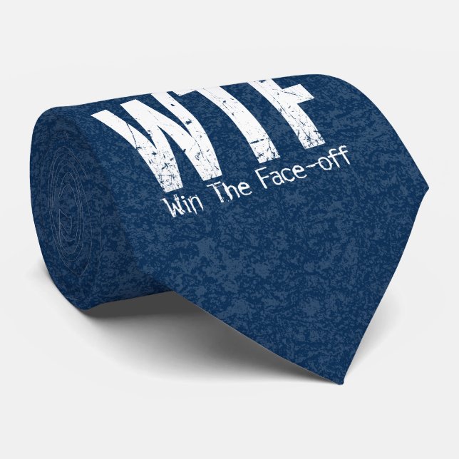 WTF : Gagnez La Cravate Face-off (Hockey) (Roulé)